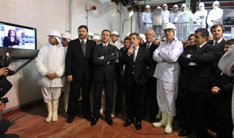 CFK y Urribarri reabrieron el ex frigorífico Swift