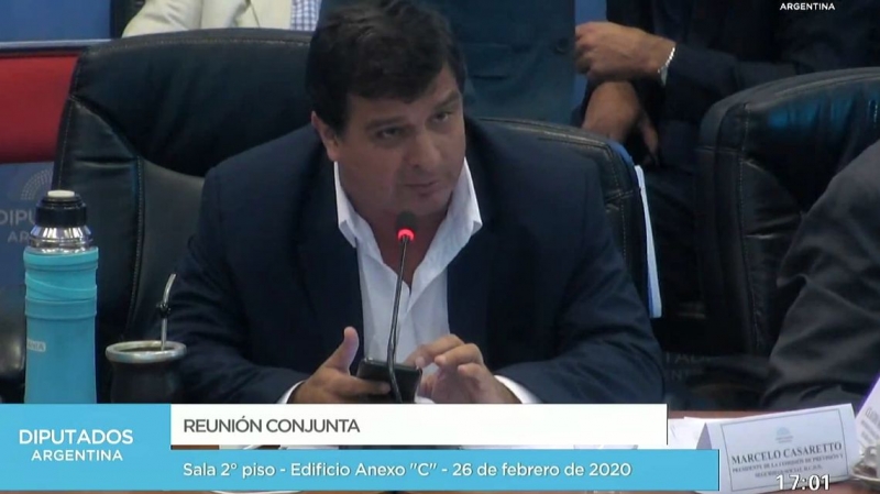 Casaretto presidió la comisión que discutió la reforma en las jubilaciones de jueces y diplomáticos