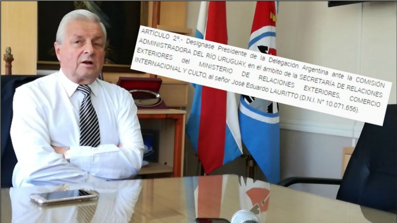 Lauritto quedó al frente de la CARU