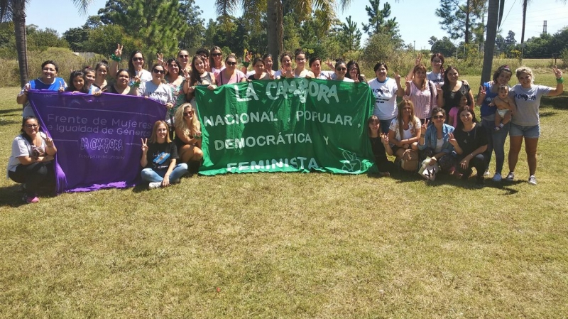 La Cámpora realizó un encuentro provincial del frente de Mujeres en Concepción del Uruguay