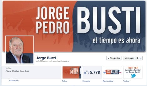 Portada de la cuenta de Facebook de Busti | Imagen: Babel