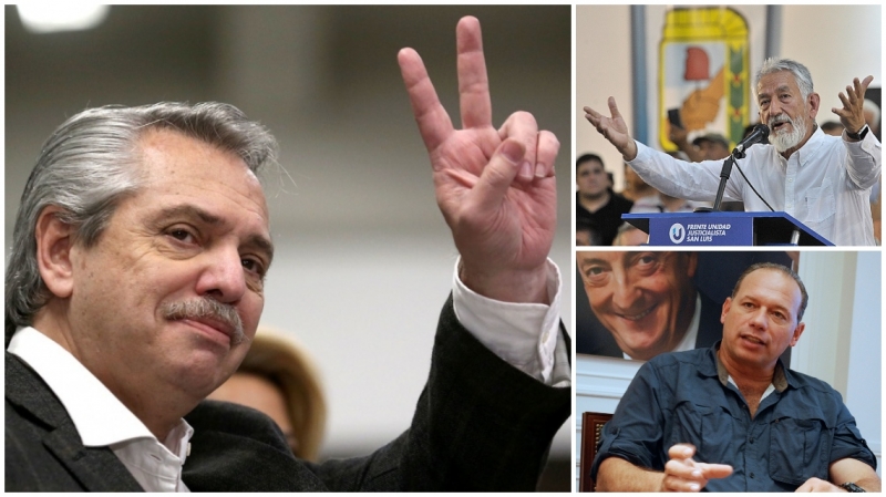 A la presidencia de Alberto del PJ le salieron dos competidores: Rodríguez Saá y Berni