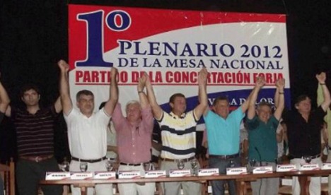 Radicales K de Entre Ríos en un encuentro bonaerense