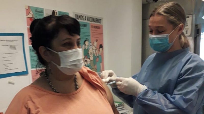 Concepción del Uruguay comenzó a ser vacunada contra el Coronavirus
