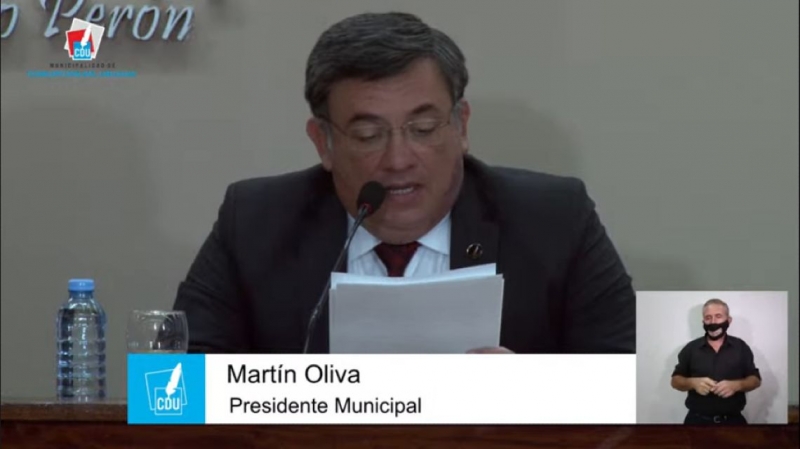 Oliva inició el año del Concejo Deliberante