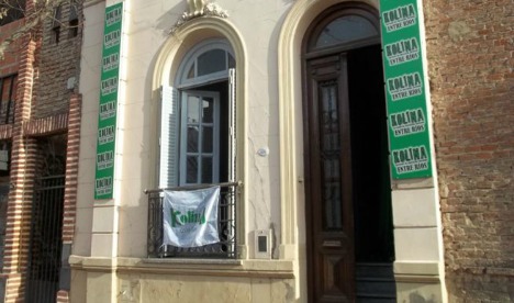 Kolina realizó una muestra-debate sobre Evita