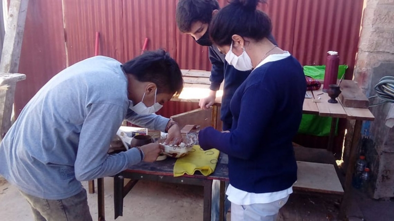 Escuela de Artes y oficios a un mes de su inauguración