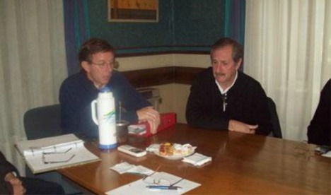Schepens se reunió con Bahillo
