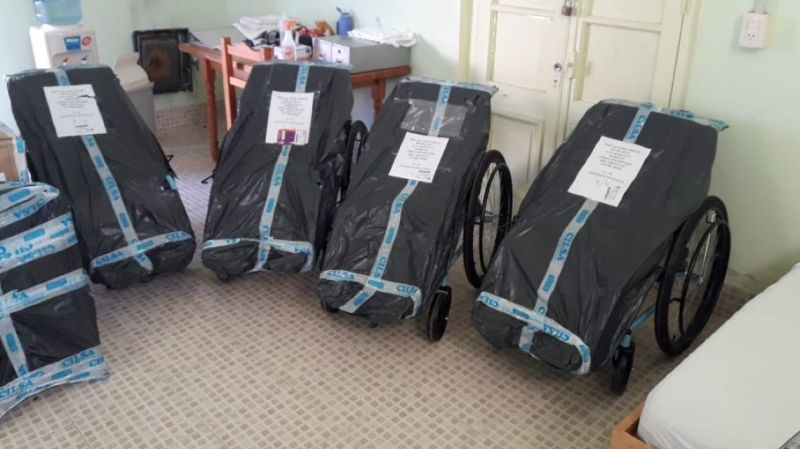 Incorporaron camas electrónicas y material didáctico en la Residencia de adultos mayores