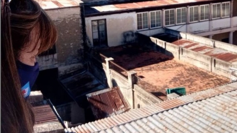 Comenzaron los arreglos del techo de la Casa de Urquiza