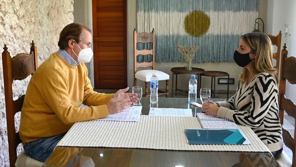 Bordet y Stratta analizaron la marcha del plan de vacunación