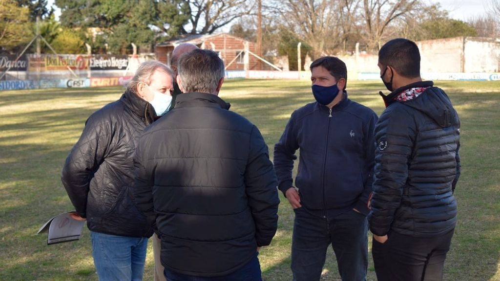 El Secretario de Deportes visito Basavilbaso