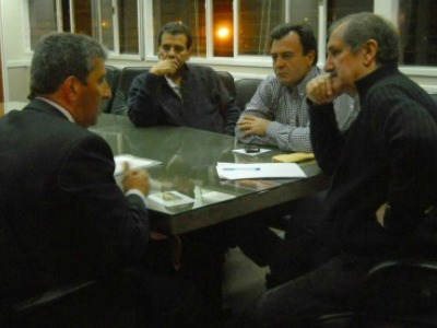 Schepens recibió al Presidente de la Caja de Jubilaciones de Entre Ríos