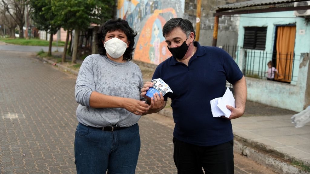 Oliva pidió el voto para el FDT: 