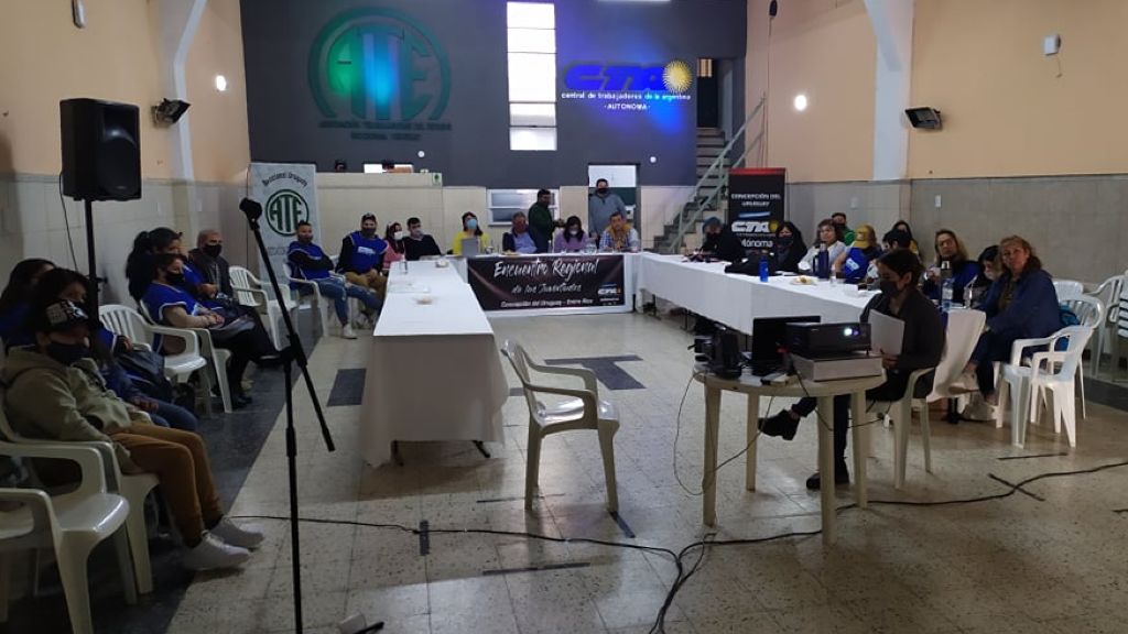 ATE realizó un encuentro regional de juventudes