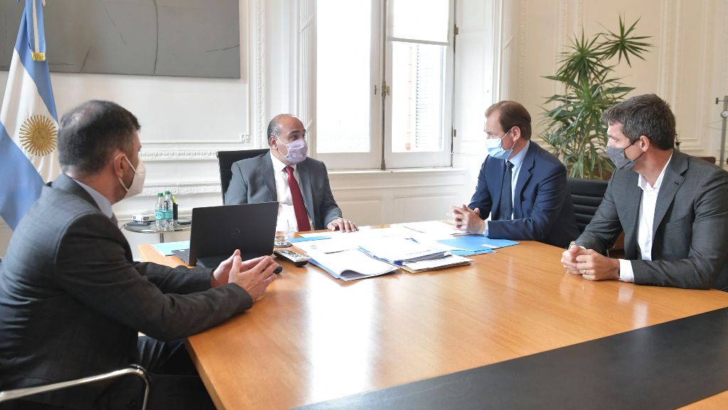 Bordet, Cresto y Kueider se reunieron con Manzur