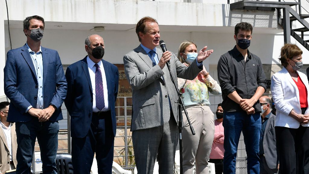 Bordet llevó a Cresto, Ledesma y Ulman a La Paz