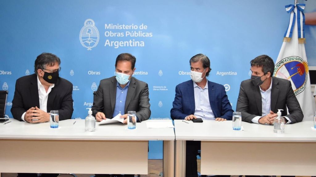 Cresto junto a Francolini y Piaggio anunció obras para Concordia y Gualeguaychú