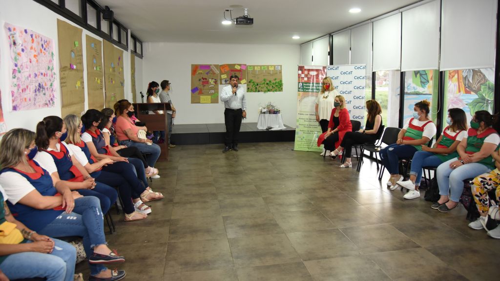 El Instituto “Tobar García” capacitó a Centros Municipales de Desarrollo de la Niñez