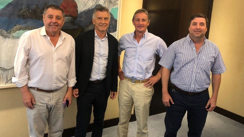 Macri recibió a De Ángeli y Mattiauda