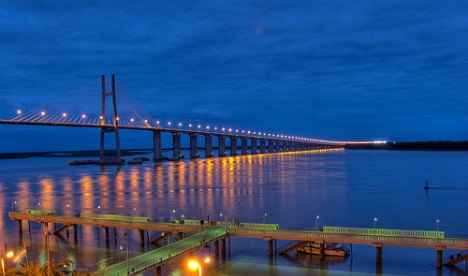 Chemes presentó un proyecto para rediseñar el puente Victoria-Rosario