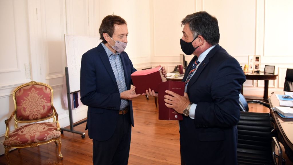 Oliva se reunió con Béliz