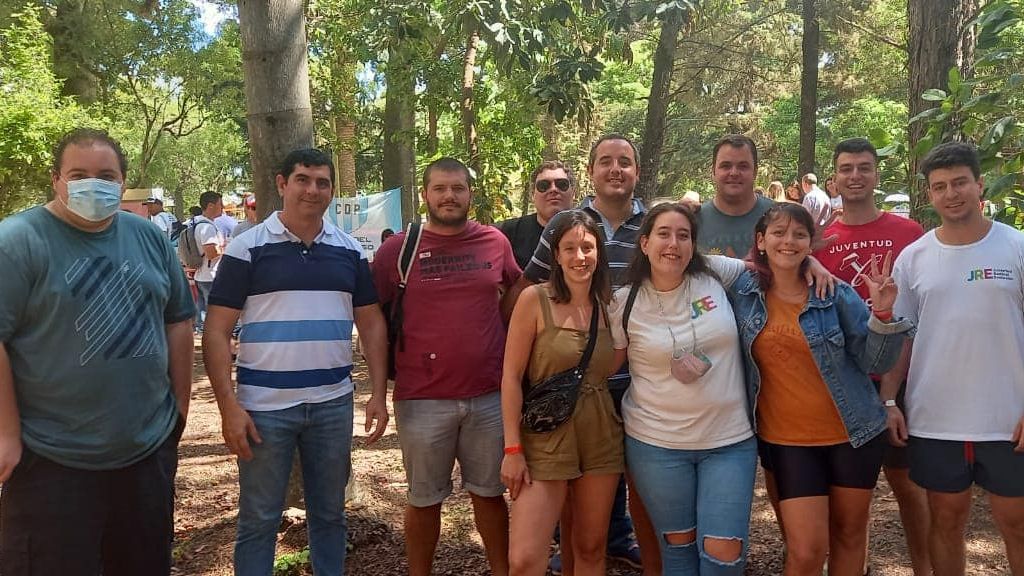 El radicalismo uruguayense dio el presente en el campamento de la JR