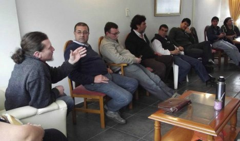 Uruguayenses participaron del lanzamiento de 