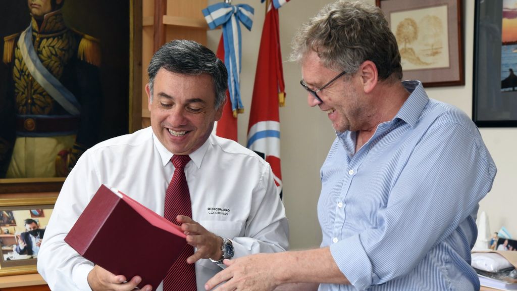 Oliva recibió a Galimberti