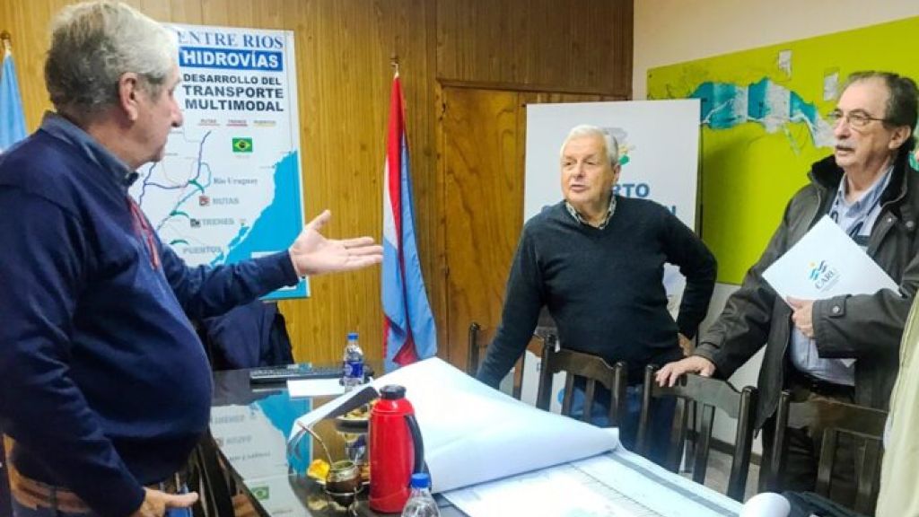 Lauritto, Schepens y Orduna hablaron de un puerto para los próximos 30 años
