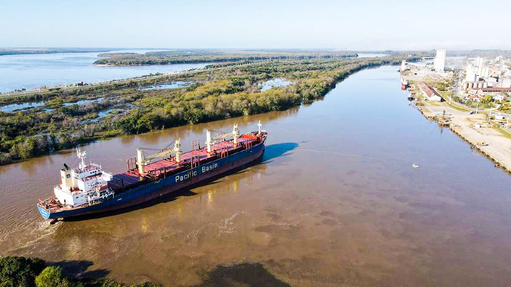 Nueva exportación desde el Puerto Concepción del Uruguay