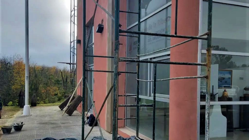 Está en marcha la segunda etapa de obras en el portal de la Isla del Puerto