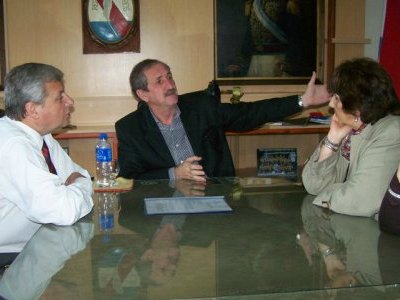 Congreso de Educación: Schepens se reunió con Lauritto y Bar