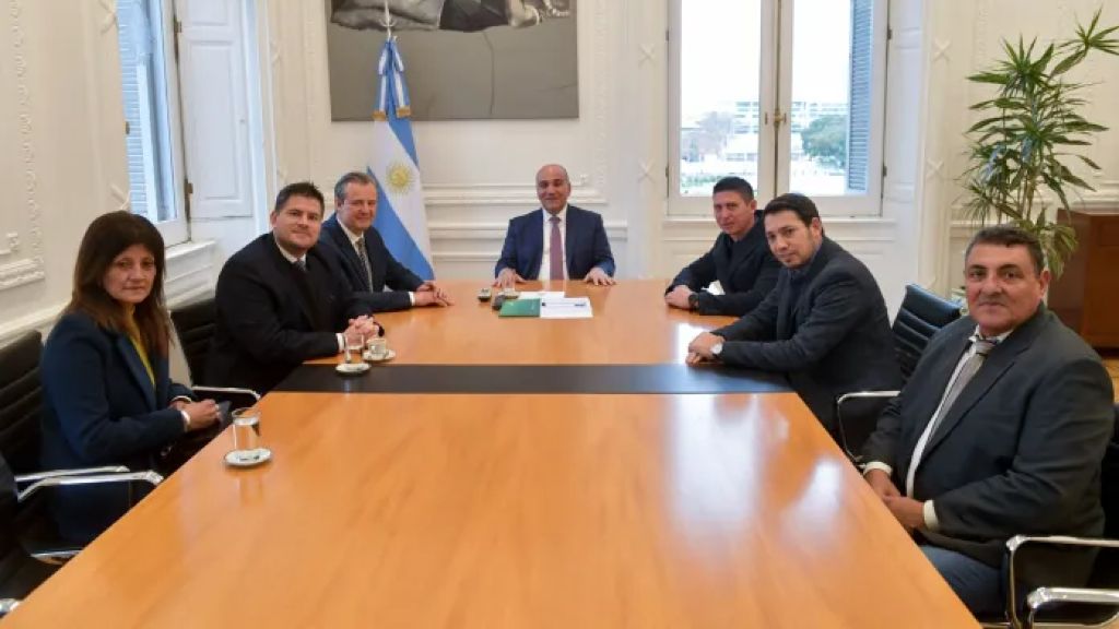 Pronunciamiento: Sandoval sostuvo reuniones en Casa Rosada