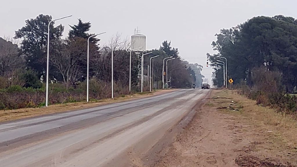 Iluminarán el segundo acceso a Concepción del Uruguay