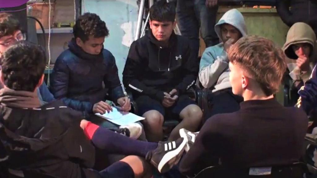 Abordaron la ESI con adolescentes del club Rivadavia