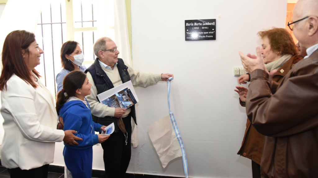 Un aula de la Escuela de Arte y Oficios lleva el nombre de María Marta Lombardi