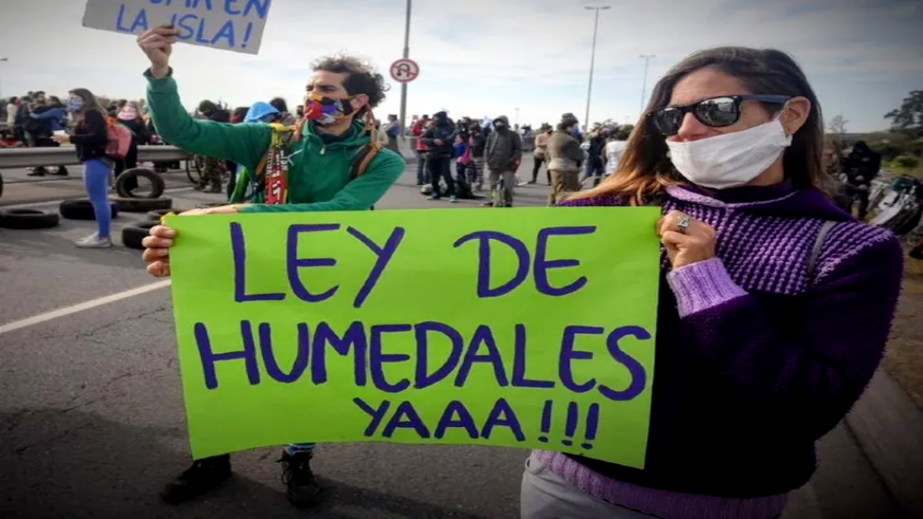 La ley de Humedales entró en terapia