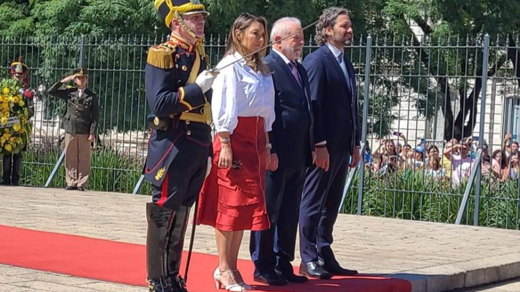 Lula en Casa Rosada