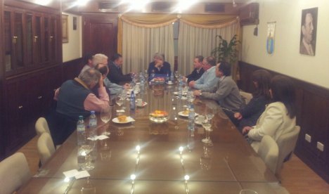 Alizegui, el diputado del FJpV, opositor: participó de un encuentro con Moyano con miras al 2015