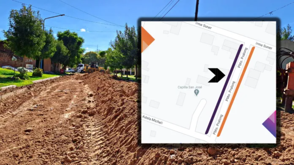 Pronunciamiento: nueva obra de pavimentación