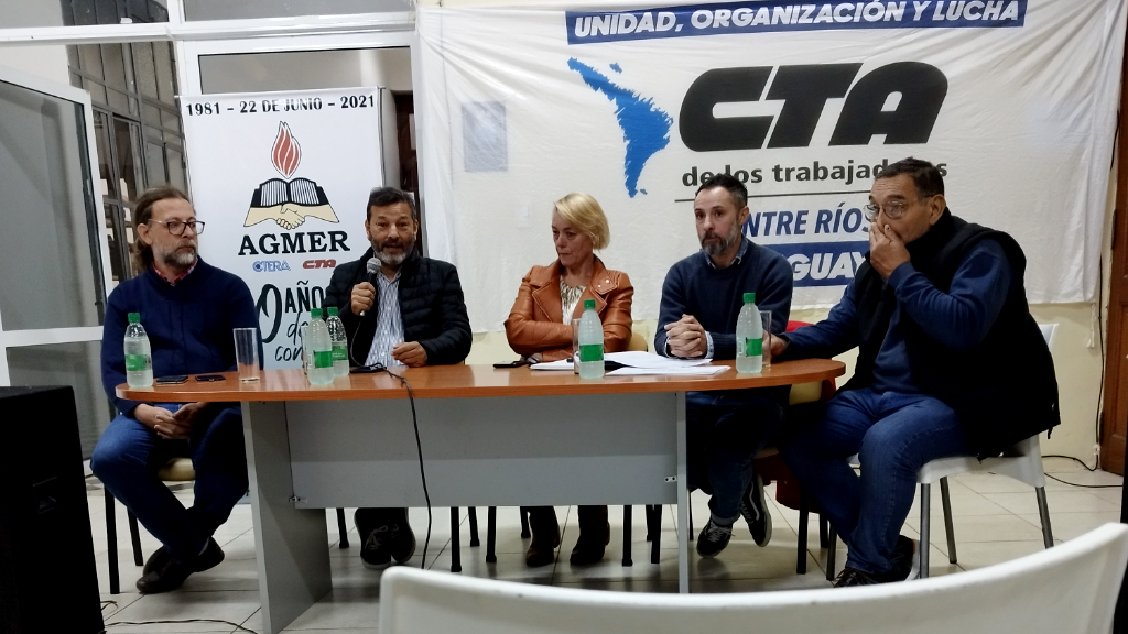 Leiva asumió en la CTA de los Trabajadores