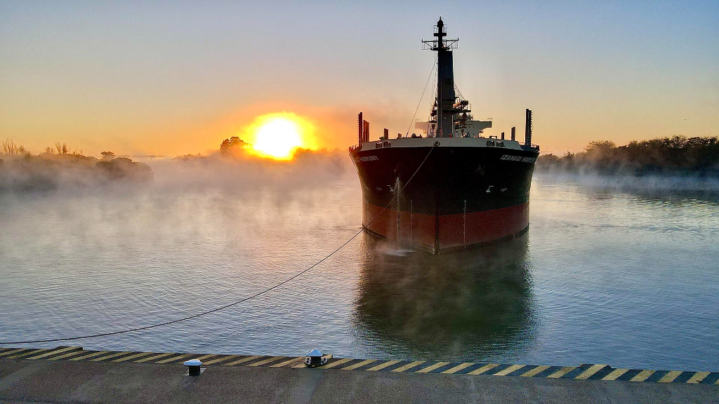 Comienza una nueva exportación desde el puerto de Concepción del Uruguay