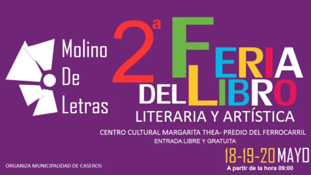Caseros: llega la Segunda Edición de la Feria del Libro