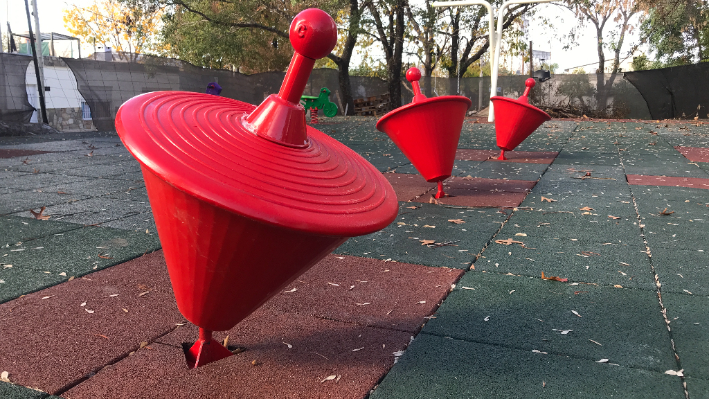 Se inaugura el parque infantil de la Plaza Urquiza