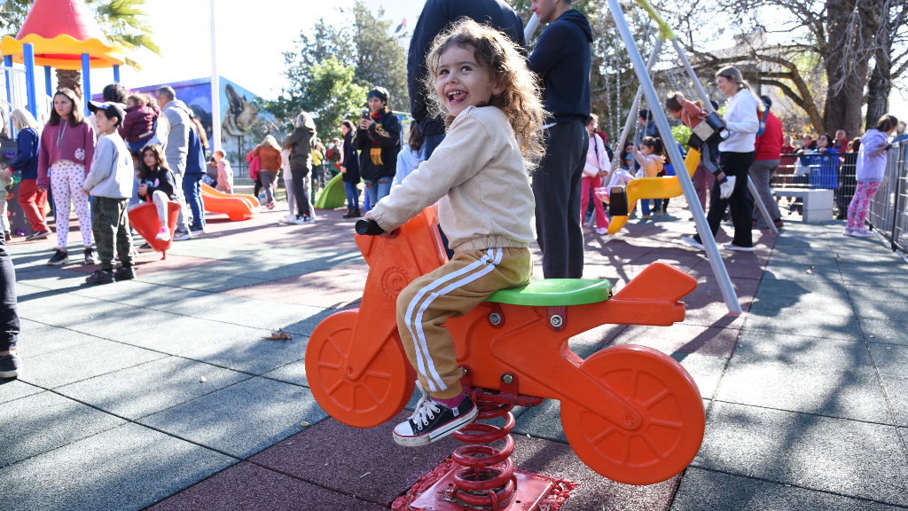 Se inauguró la primera plaza blanda en Concepción del Uruguay