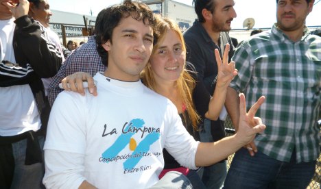 Las 20 postales de CFK en Concordia
