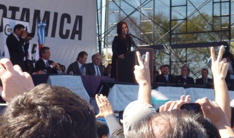 CFK en Concordia | Imagen: Babel, Valodia Nichajew