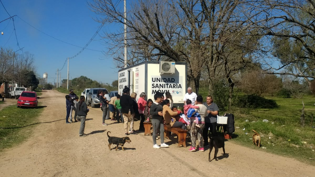 Operativos sanitarios en barrios de la ciudad 