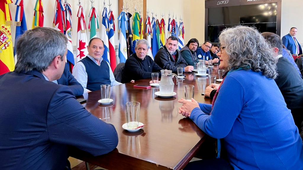 Michel se reunió con la GCT Concordia
